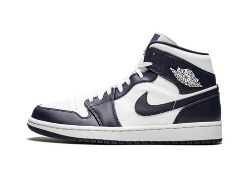 Air Jordan 1 Mid Obsidian - Maat 44.5 EU, Kleding | Heren, Schoenen, Ophalen of Verzenden
