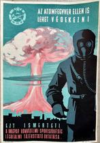 MHS - “Defence against nuclear attack” - war, military,, Antiek en Kunst