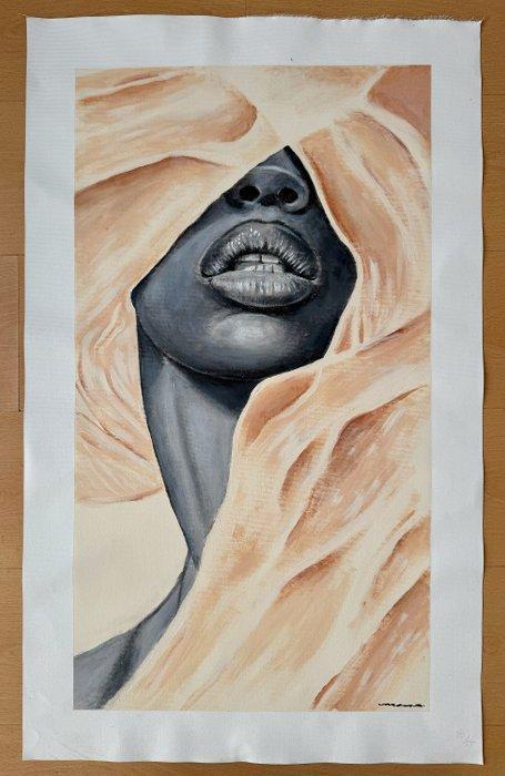 MrKas - “Between shadows and Desire - XL, Antiek en Kunst, Kunst | Schilderijen | Modern