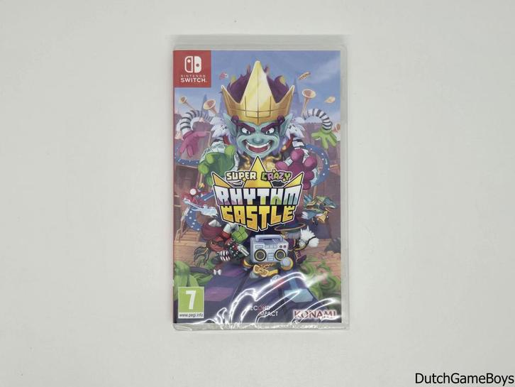 Nintendo Switch - Super Crazy Rhythm Castle - New & Sealed, Games en Spelcomputers, Games | Nintendo Switch, Gebruikt, Verzenden