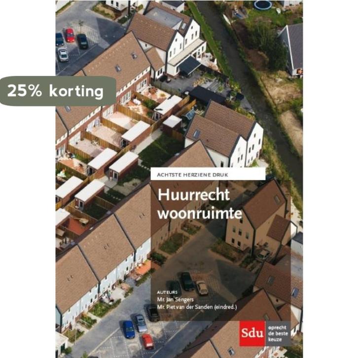 Huurrecht Woonruimte 9789012401364 Jan Sengers, Livres, Science, Envoi