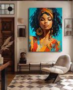 Canvas Fit - Alberto Ricardo - Rostro estructurado, Antiek en Kunst