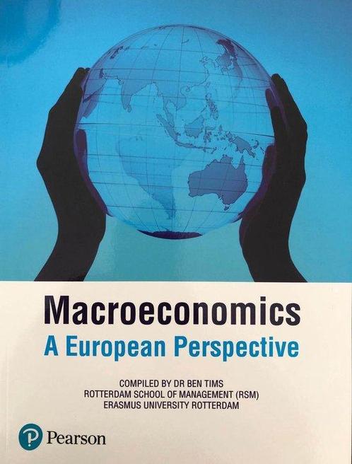 Macroeconomics: A European Perspective 9781787265417, Livres, Livres Autre, Envoi