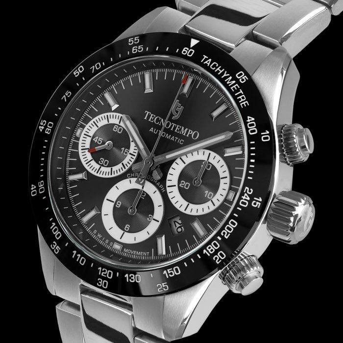 Tecnotempo - Chrono Round - Designed and Assembled in, Handtassen en Accessoires, Horloges | Heren