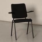 De Valk Time Out vergaderstoel, zwart, 4-poot onderstel, Huis en Inrichting, Stoelen, Ophalen of Verzenden, Gebruikt