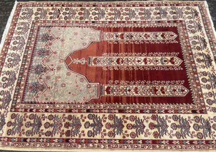 Vintage Turk - handgeknoopt - wol - fijn handgeknoopt -, Huis en Inrichting, Stoffering | Tapijten en Vloerkleden