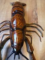 Figuur - Bronze Lobster Statue - 70 cm - Emaille, Antiquités & Art