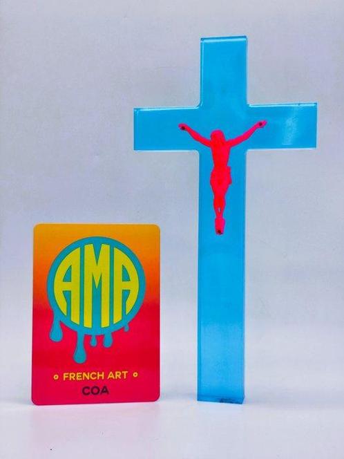 AMA (1985) - Neon Paradise, Antiek en Kunst, Kunst | Schilderijen | Modern