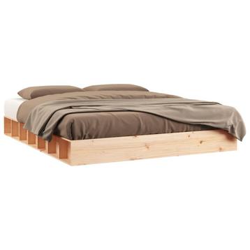 Bedframe 120x200 Hout - - Retourkoopje voor Kleine Slaapk... beschikbaar voor biedingen