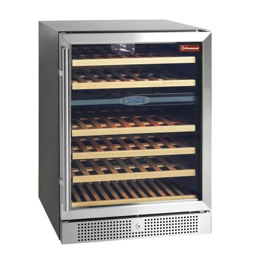 D-WCB/16-X2S Vitrine cave a vins, ventilée, 160 Lt., porte, Articles professionnels, Horeca | Équipement de cuisine, Refroidissement et Congélation