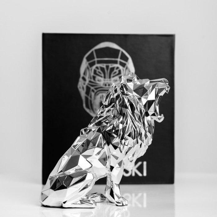 Richard Orlinski (1966) - Roaring Lion (Silver Edition), Antiek en Kunst, Kunst | Designobjecten