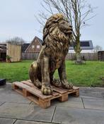 Beeld, XXL Gold Lion - 135 cm - Hars