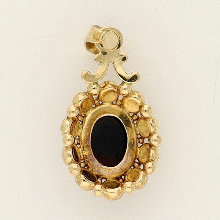 Zonder Minimumprijs - Hanger - 14 karaat Geel goud - 1.49ct., Handtassen en Accessoires, Antieke sieraden