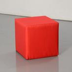 Officenow poef, rood, 43 x 43 cm, Huis en Inrichting, Ophalen of Verzenden, Gebruikt