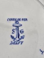 Service de table pour 6 (7) - Delft - Terre de Fer - Jules