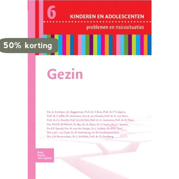 Gezin / Kind en adolescent praktijkreeks / 6 9789031382880, Livres, Science, Envoi