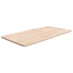vidaXL Wastafelblad 80x40x1,5 cm onbehandeld massief, Huis en Inrichting, Keuken | Keukenelementen, Verzenden, Nieuw
