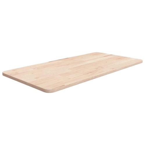 vidaXL Wastafelblad 80x40x1,5 cm onbehandeld massief, Huis en Inrichting, Keuken | Keukenelementen, Nieuw, Verzenden