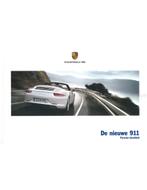 2012 PORSCHE 911 HARDCOVER BROCHURE NEDERLANDS, Ophalen of Verzenden