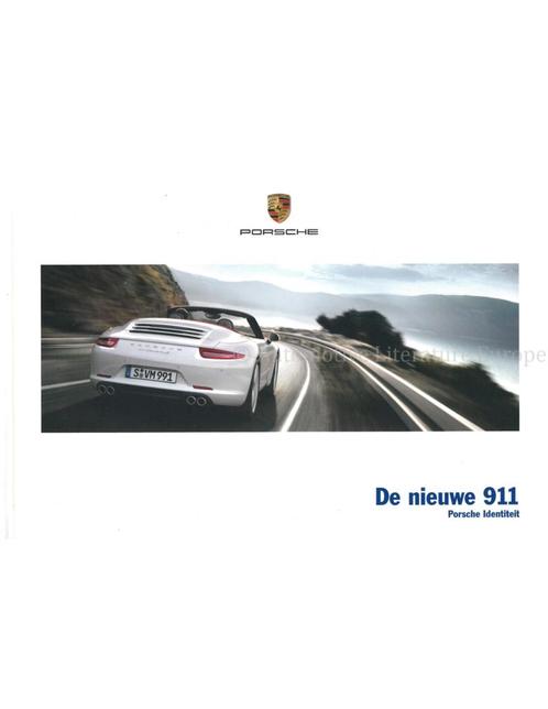 2012 PORSCHE 911 HARDCOVER BROCHURE NEDERLANDS, Livres, Autos | Brochures & Magazines, Enlèvement ou Envoi
