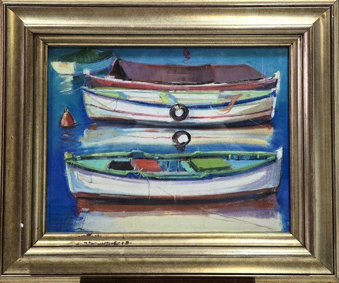 Biel Alemany Morell (1944) - NO RESERVE - Palma de Mallorca, Antiek en Kunst, Kunst | Schilderijen | Klassiek