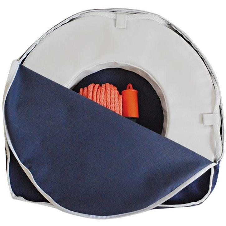 Opberghoes Reddingsboei Hoefijzer Deluxe Blauw, Watersport en Boten, Accessoires en Onderhoud, Nieuw, Ophalen of Verzenden