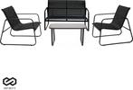 Tweedekans | Infinity Goods Tuinset – Incl. Bank, 2 Stoelen, Ophalen of Verzenden, Nieuw