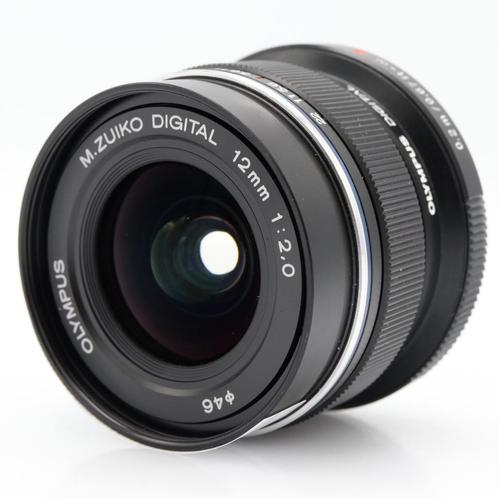 Olympus M.Zuiko Digital 12mm F/2 ED zwart | Tweedehands, Audio, Tv en Foto, Foto | Lenzen en Objectieven, Zo goed als nieuw, Verzenden