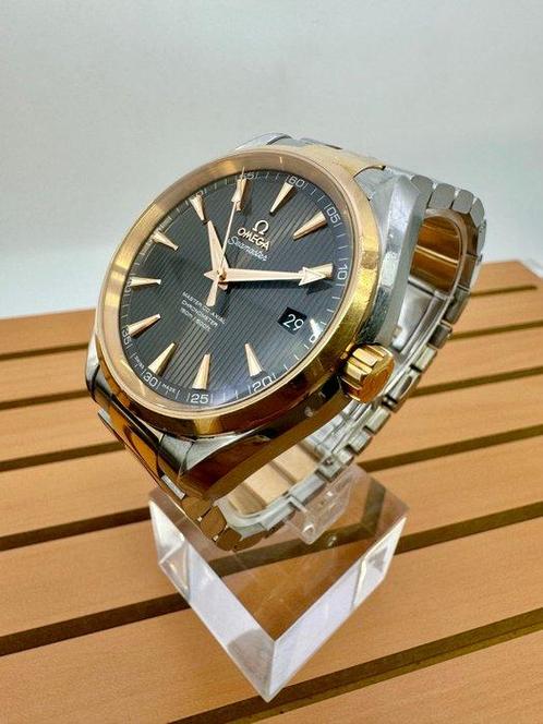 Omega - Seamaster Aqua Terra Co-Axial Master Chronometer 18k, Handtassen en Accessoires, Horloges | Heren