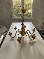 Kroonluchter - Verguld messing, Antiek en Kunst