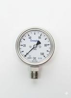 Swagelok PGI Industrial Pressure Gauge 0-100 bar 1/4 NPT..., Verzenden