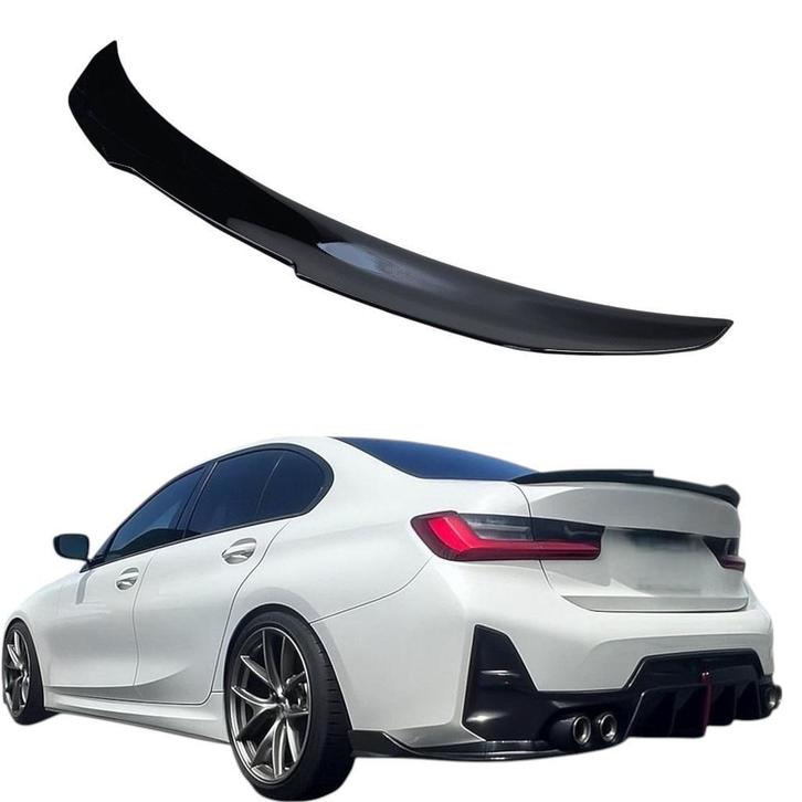 Kofferspoiler geschikt voor BMW 3 Serie G20 Glans Zwart, Auto-onderdelen, Overige Auto-onderdelen, Nieuw, BMW, Ophalen of Verzenden