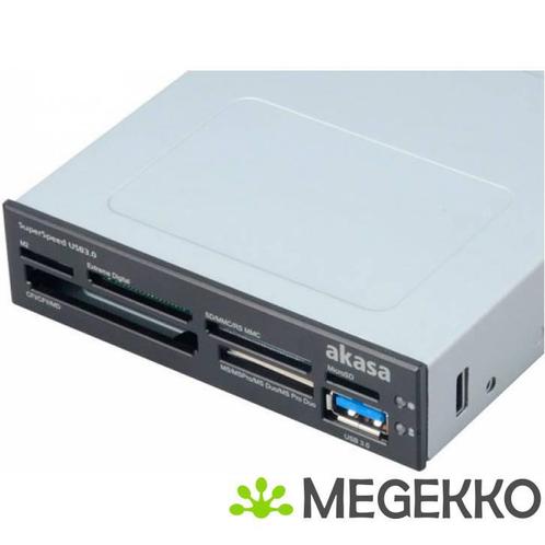 Akasa AK-ICR-14 USB 3.0 Internal 6-Port Card Reader, Informatique & Logiciels, Cartes réseau, Envoi