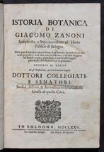 Giacomo Zanoni - Istoria botanica di Giacomo Zanoni, Antiek en Kunst