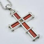 Bloedkoraal - Zilver - Ketting met hanger - CORALLO, Antiek en Kunst