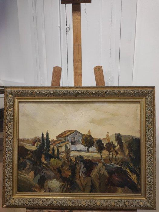 Europese school (XX) - Paisaje de Otoño, Antiek en Kunst, Kunst | Schilderijen | Klassiek