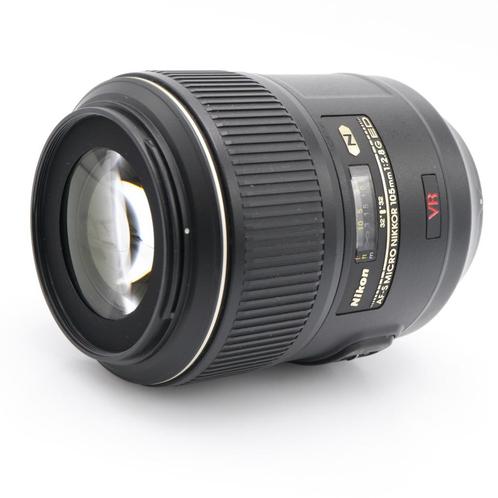 Nikon AF-S 105mm F/2.8G IF-ED VR Micro occasion, Audio, Tv en Foto, Foto | Lenzen en Objectieven, Zo goed als nieuw, Verzenden