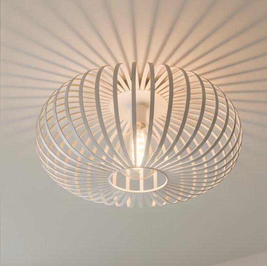 2dekans | Nolt Plafondlamp Beige - Plafonniere E27 Lamp -, Huis en Inrichting, Lampen | Plafondlampen, Ophalen of Verzenden