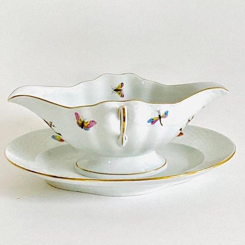 Herend - Saucière (1) - Rothschild - Porcelaine, Antiek en Kunst, Antiek | Meubels | Tafels