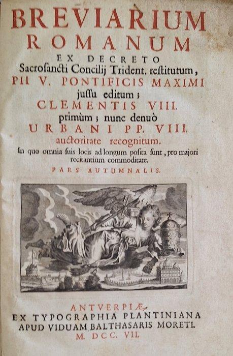 Paus Pius V - Breviarium Romanum pars Autumnalis (herfst) -, Antiek en Kunst, Antiek | Boeken en Manuscripten