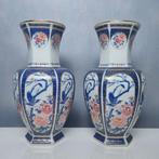 Vaas (2) - Spectaculaire Set Japanse Chinoiserie Vazen -, Antiek en Kunst