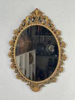 Spiegel - Messing, Metaal - Chique Engelse halspiegel