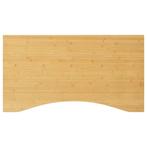 vidaXL Bureaublad 100x60x2,5 cm bamboe, Huis en Inrichting, Verzenden, Nieuw