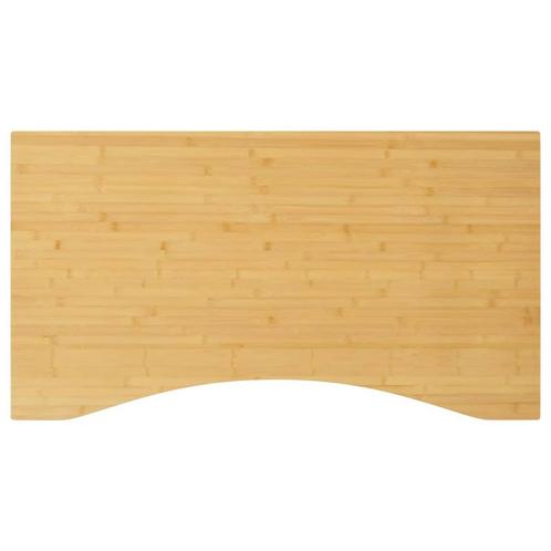 vidaXL Bureaublad 100x60x2,5 cm bamboe, Huis en Inrichting, Bureaus, Nieuw, Verzenden