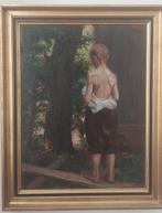 German School (XX) - Impressionistische Szene - Morgenwäsche