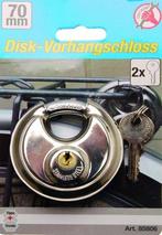 Discusslot 70mm incl. 2 sleuteltjes, Auto diversen, Aanhangers en Bagagewagens, Verzenden, Nieuw