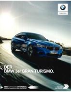 2017 BMW 3 SERIE GRAN TURISMO BROCHURE DUITS, Nieuw