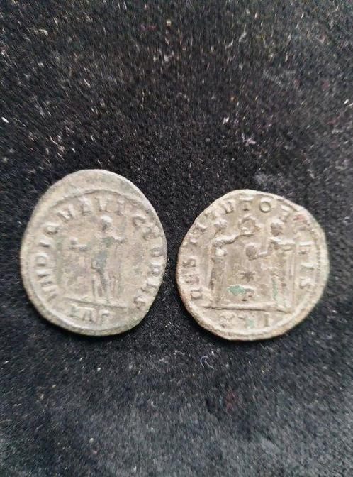 Empire romain Lot von zwei Antoninian Carus & Numerian (Sans, Postzegels en Munten, Munten | Europa | Niet-Euromunten