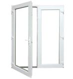 PVC Dubbele deur 180x215, 200x215 Wit en Antraciet in Stock, Nieuw, Kunststof, Ophalen of Verzenden, 120 cm of meer