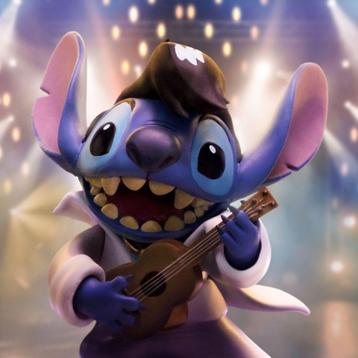 Lilo & Stitch Art Scale Statue 1/10 Stitch King of Rock 17 c, Ophalen of Verzenden